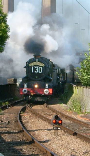 Saltash Station steam trains